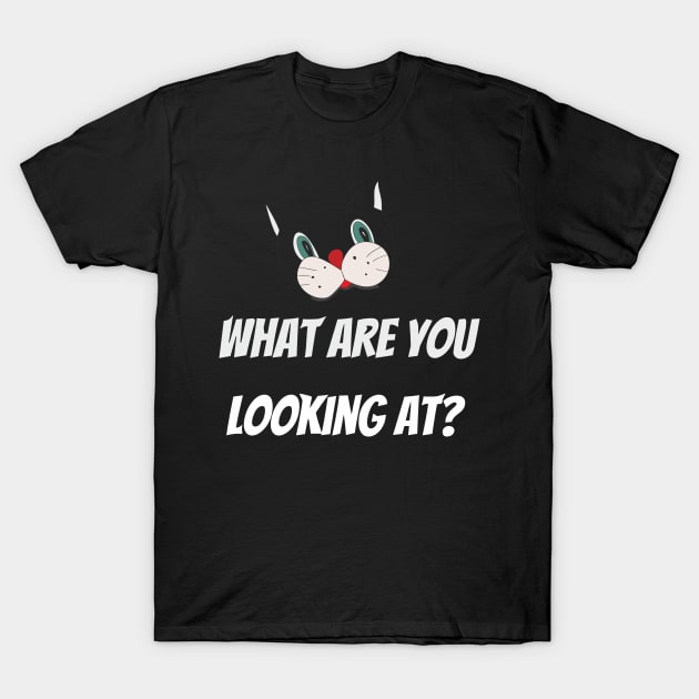 Cat_What are you looking at? T-Shirt by Alekvik